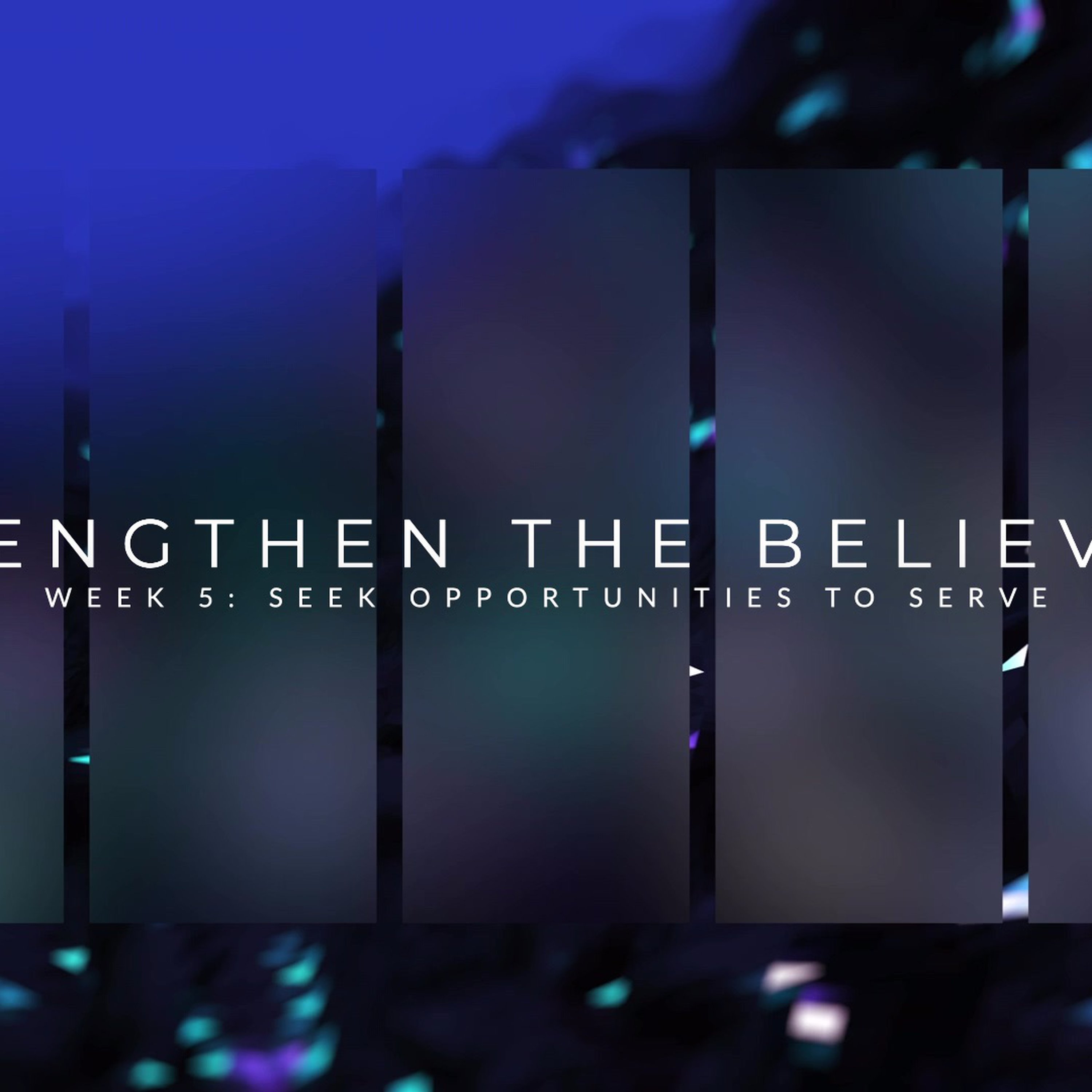 STRENGTHEN THE BELIEVERS episode artwork