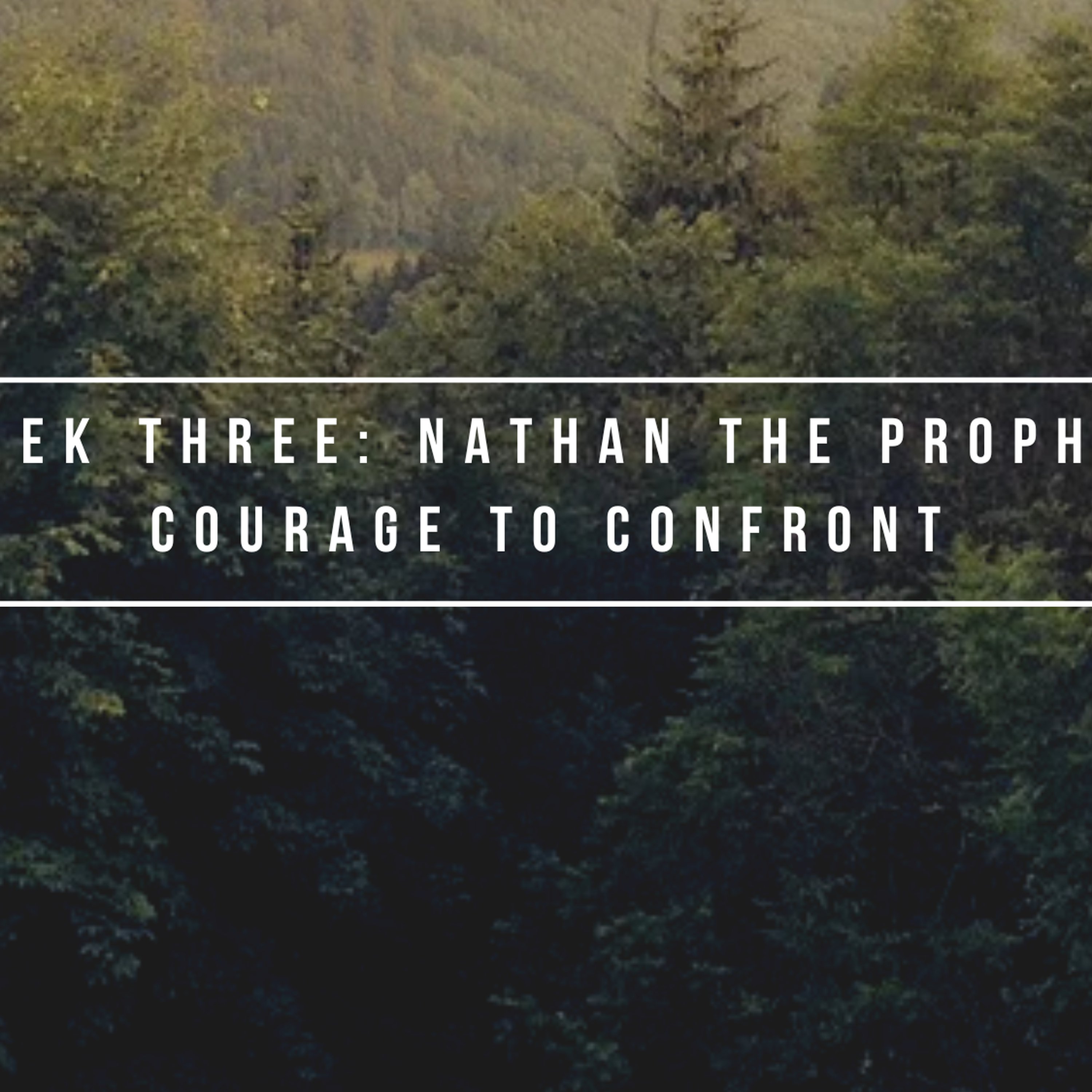 Week Three: Nathan the Prophet episode artwork