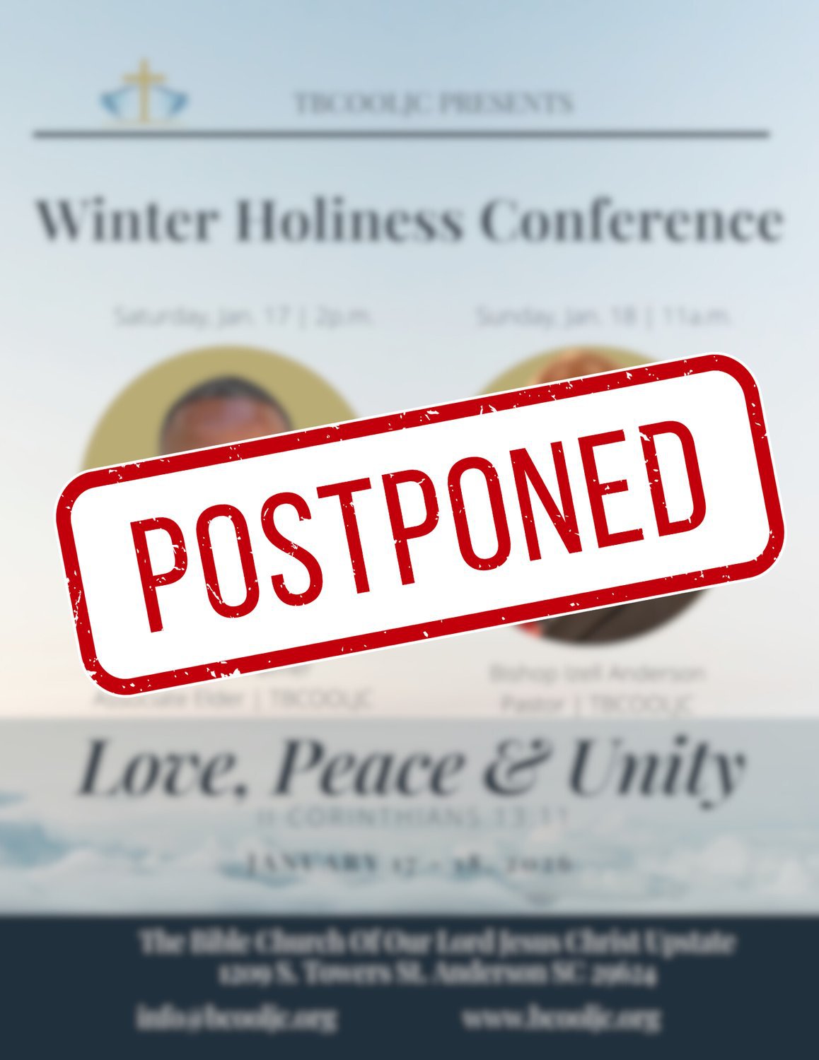 POSTPONED