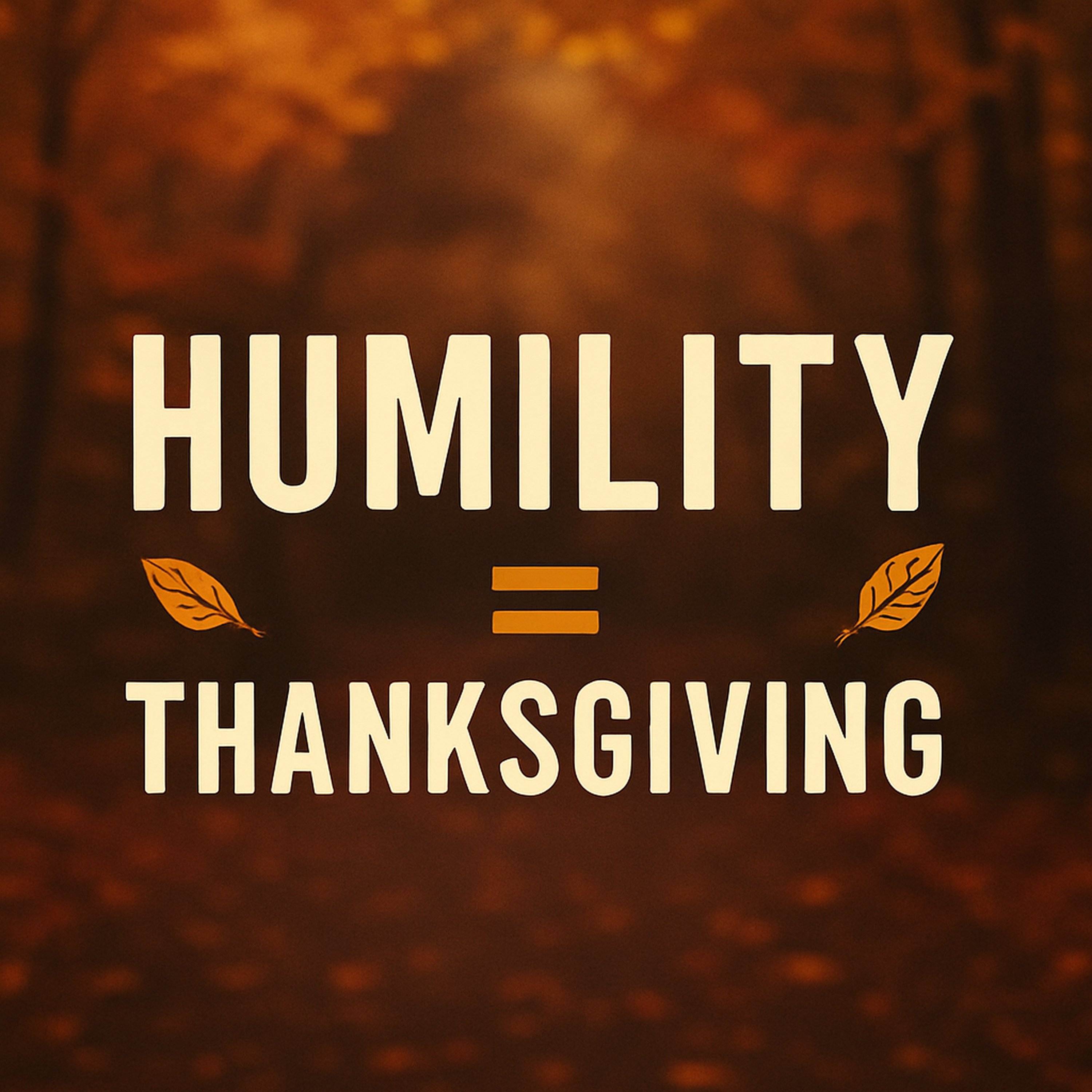 HUMILITY = THANKSGIVING episode artwork