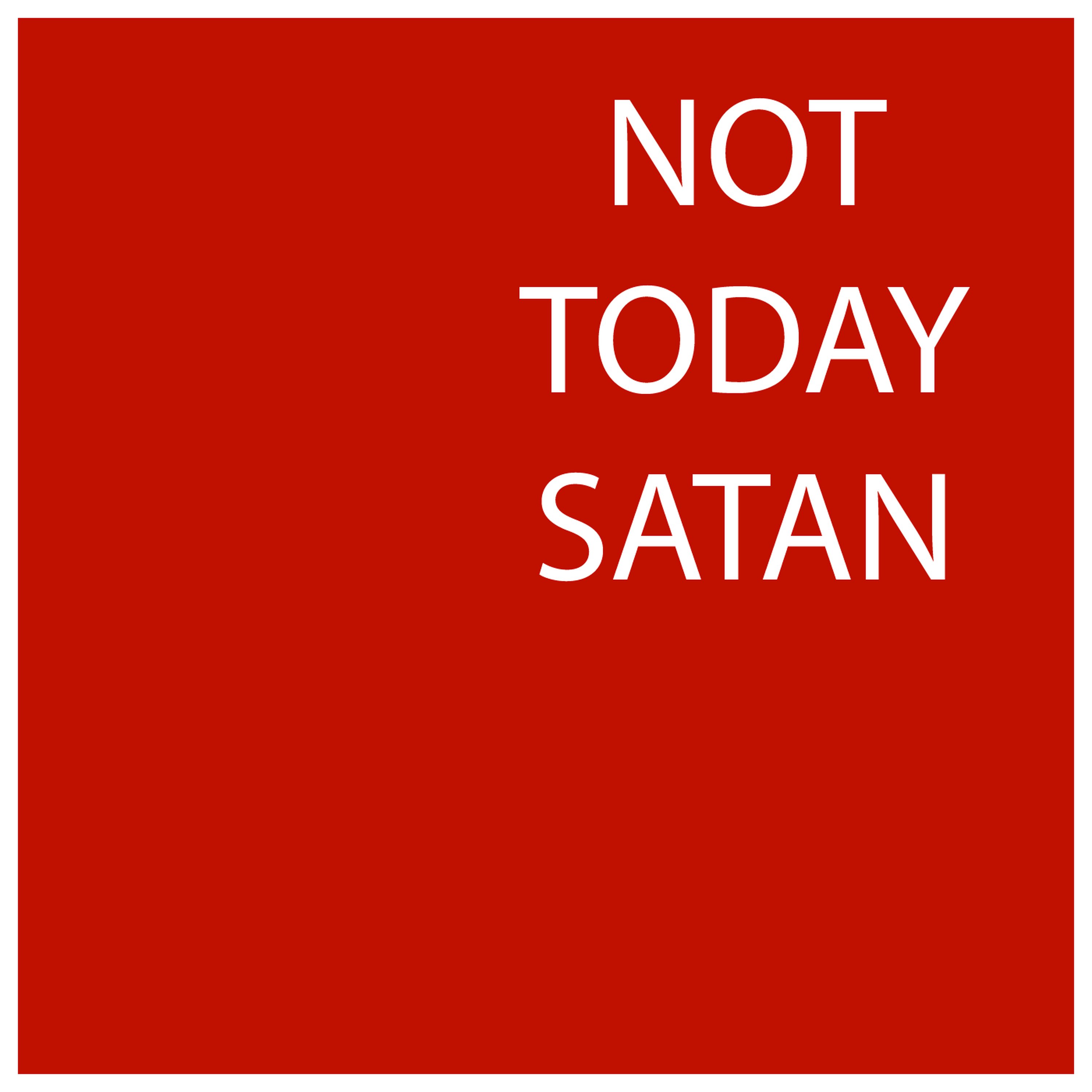 Not Today, Satan episode artwork