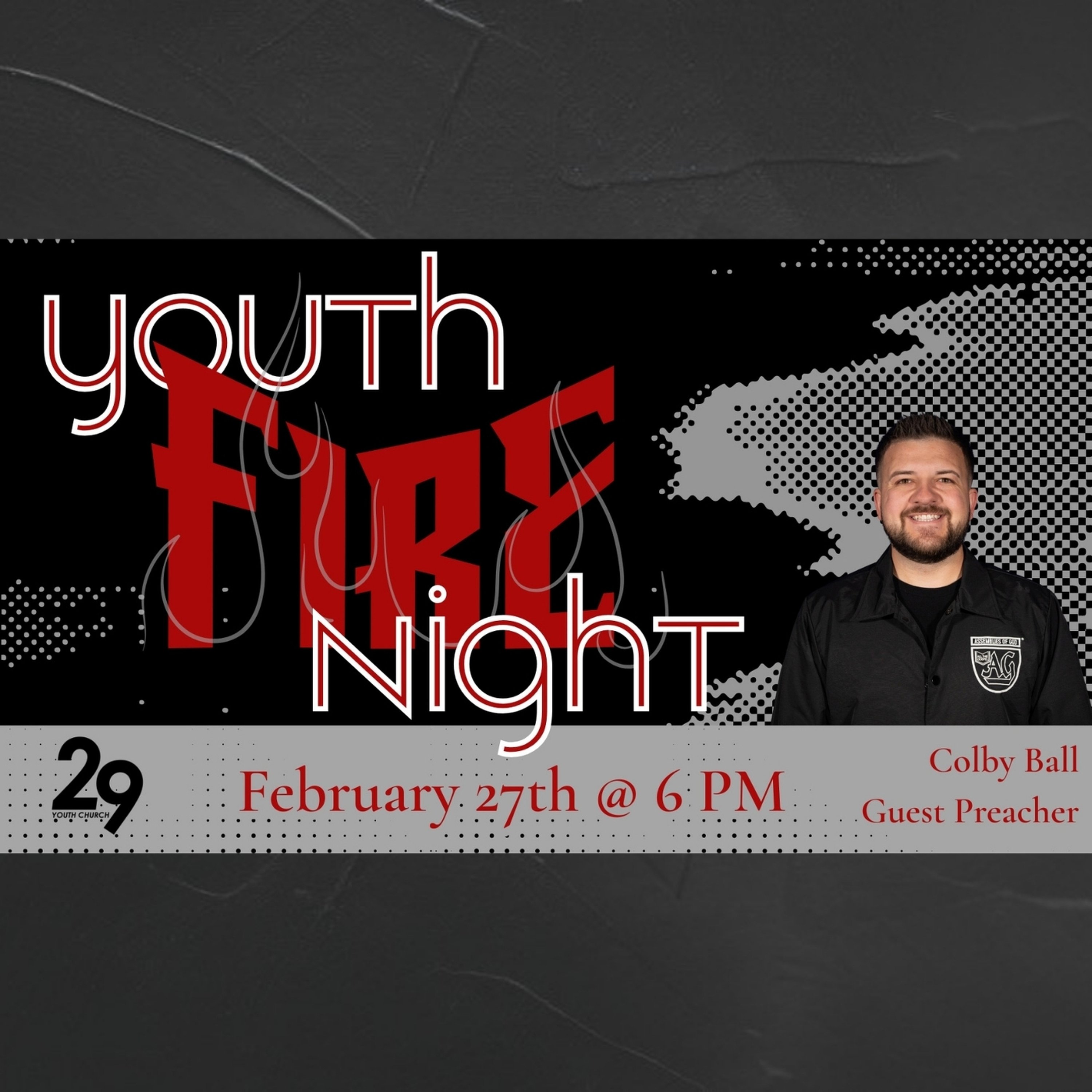 Youth Fire Night | I Want More | Guest Pastor Colby Ball episode artwork