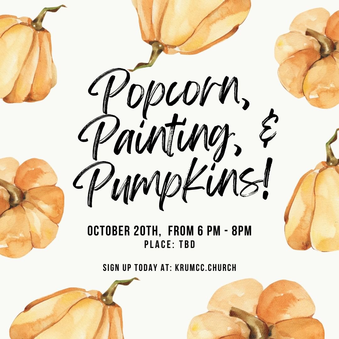 Popcorn, Painting, and Pumpkins!