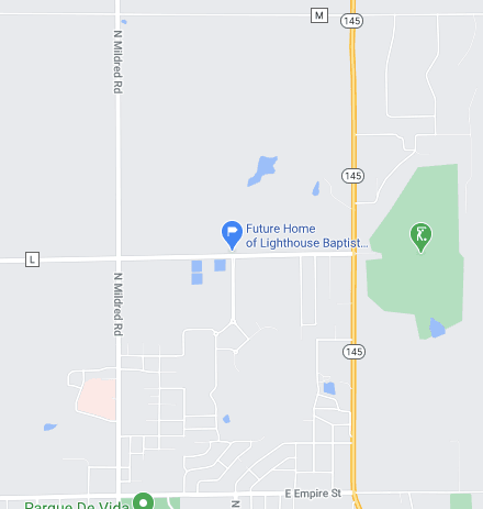 Map to Sunrise Service Location