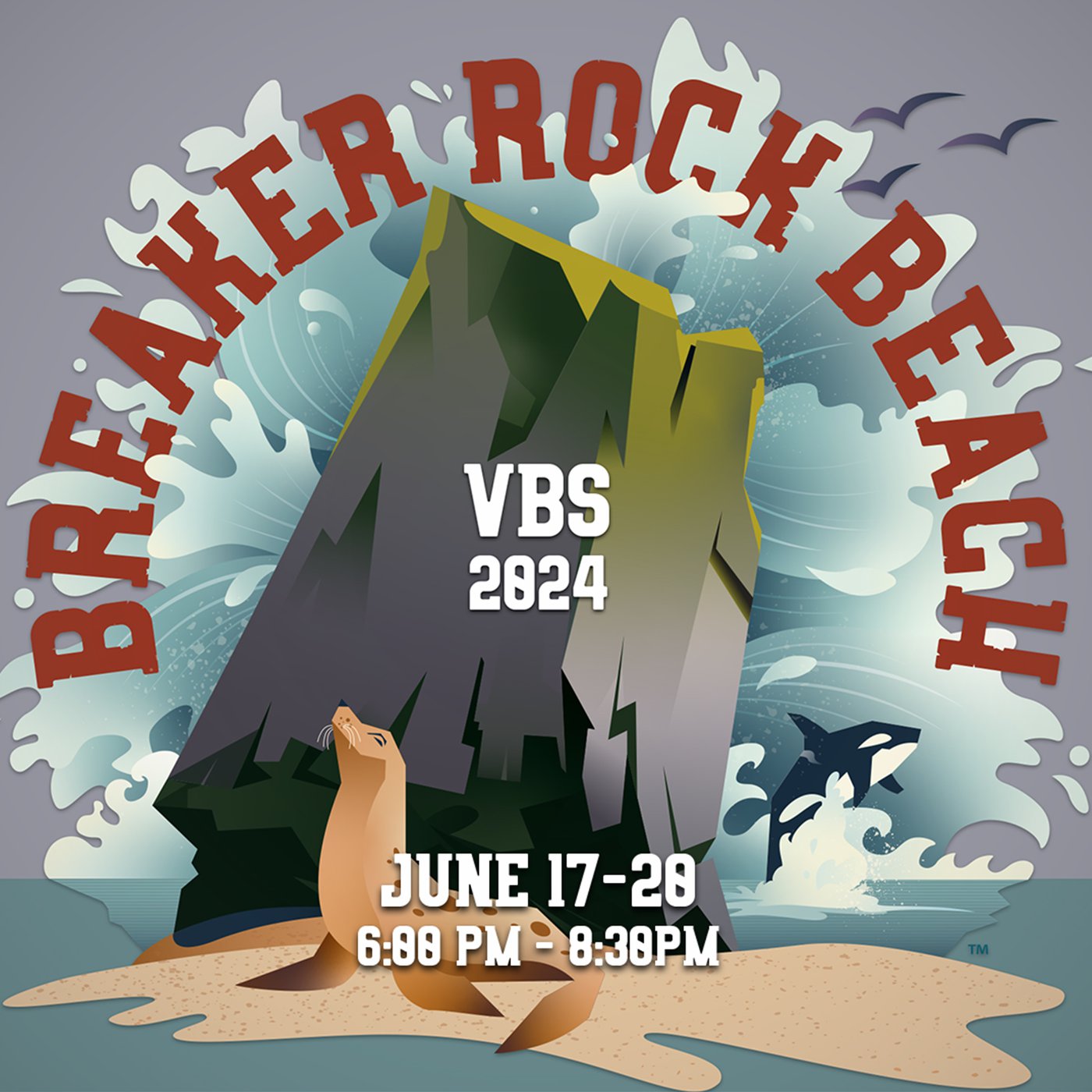 VBS 2024:  Breaker Rock Beach (June 17-20, 2024)