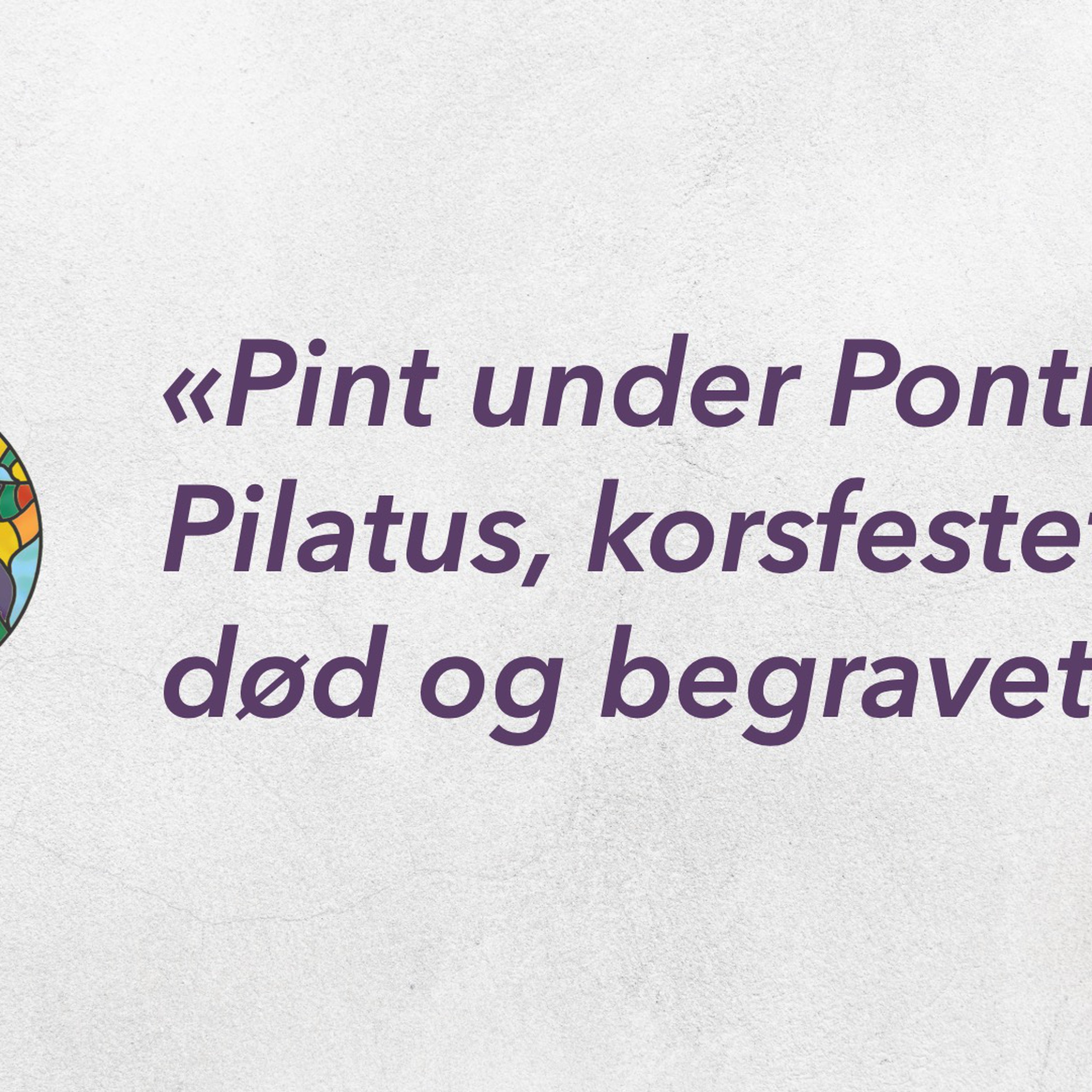 Pint under Pontius Pilatus episode artwork