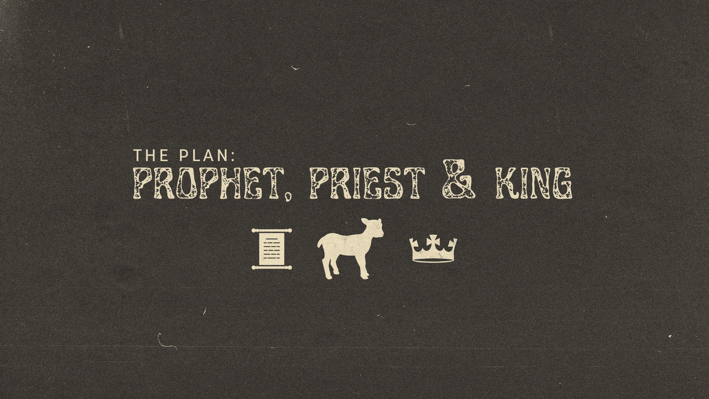 THE PLAN: PROPHET, PRIEST & KING series