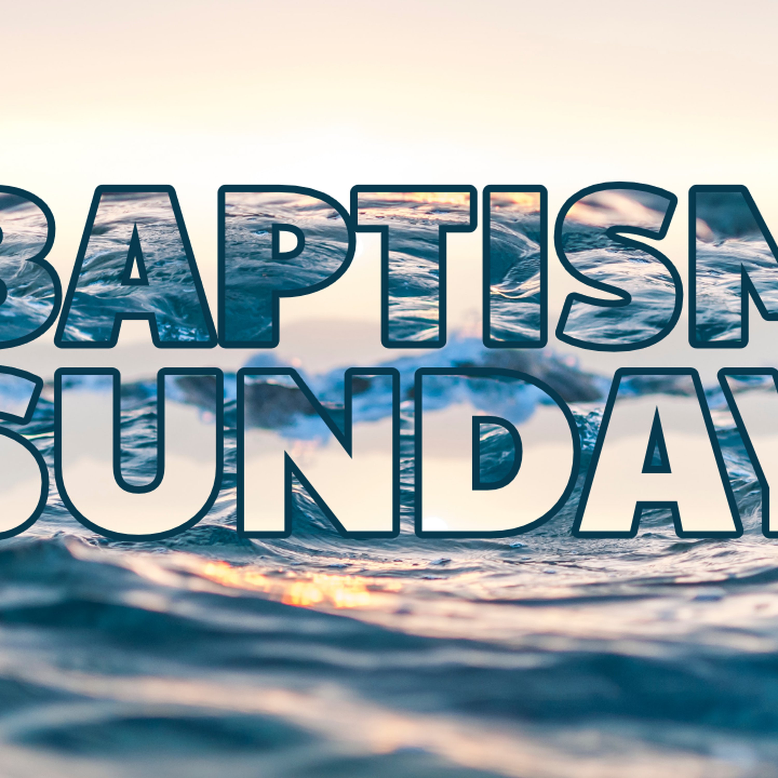 Baptism Sunday episode artwork