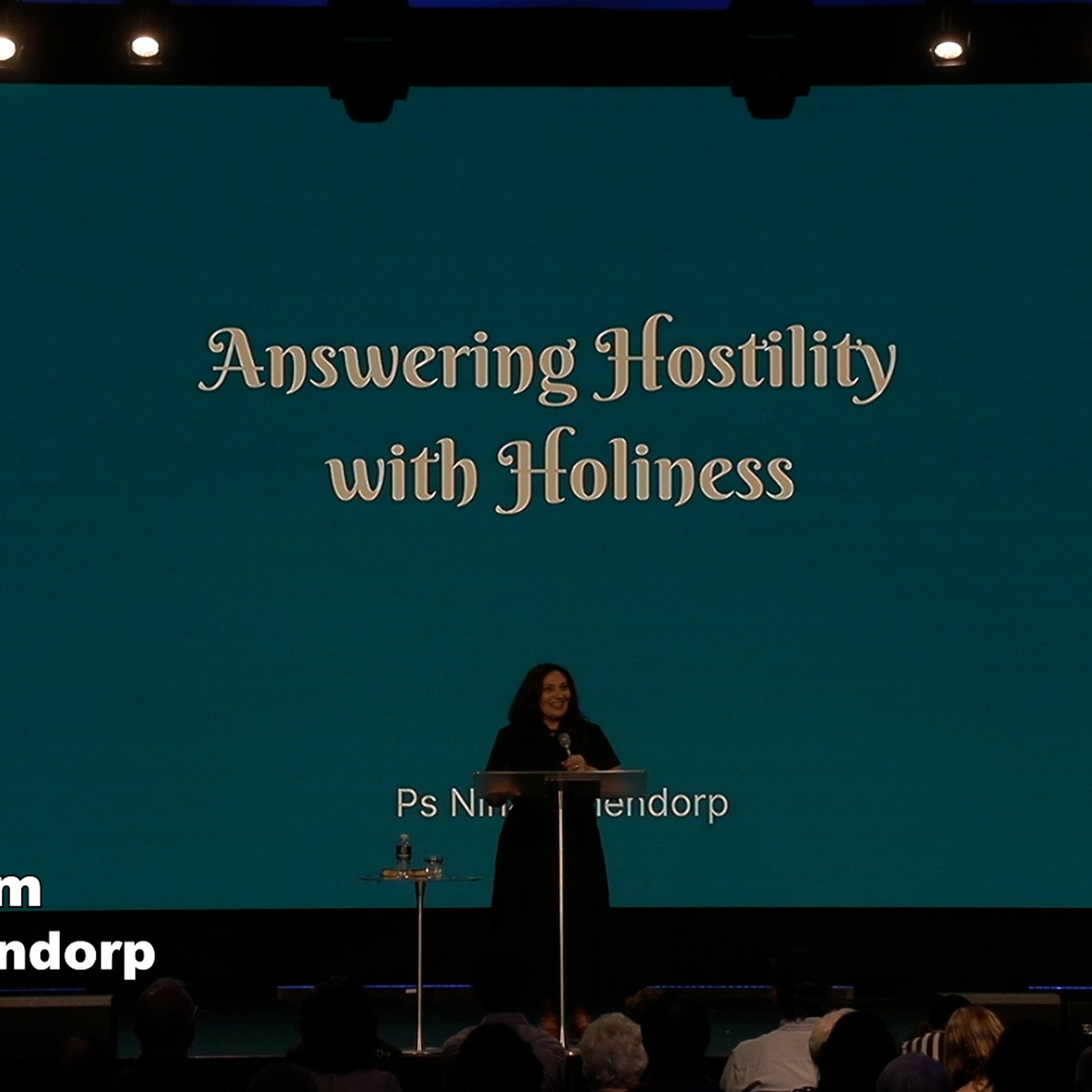 Warner Am - Ps Nina Elmendorp - Answering Hostility With Holiness - 21.09.25 episode artwork