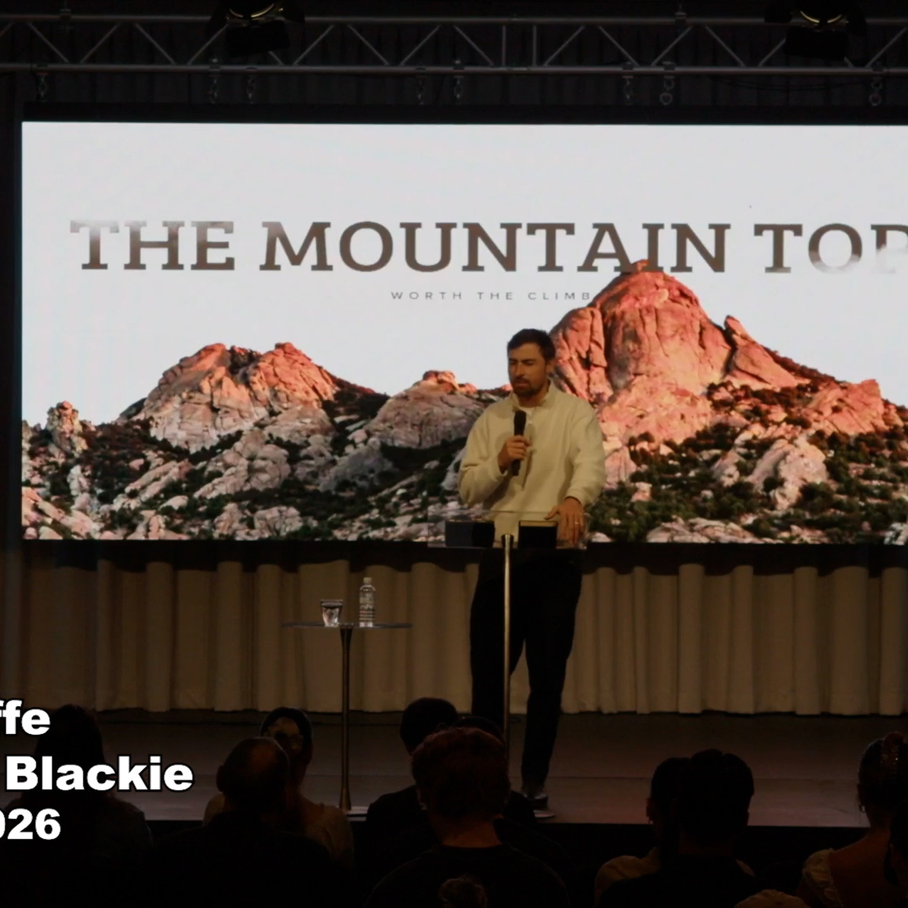 Redcliffe - Ps Hendrico Blackie - The Mountain Top - 13.09.26 episode artwork
