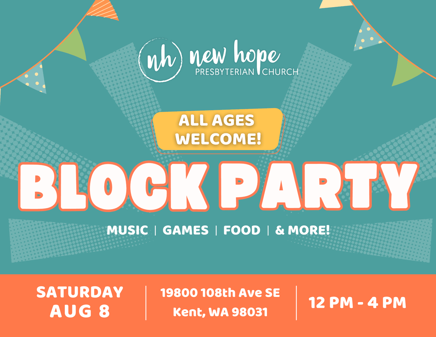 New Hope Church Block Party Kent, WA