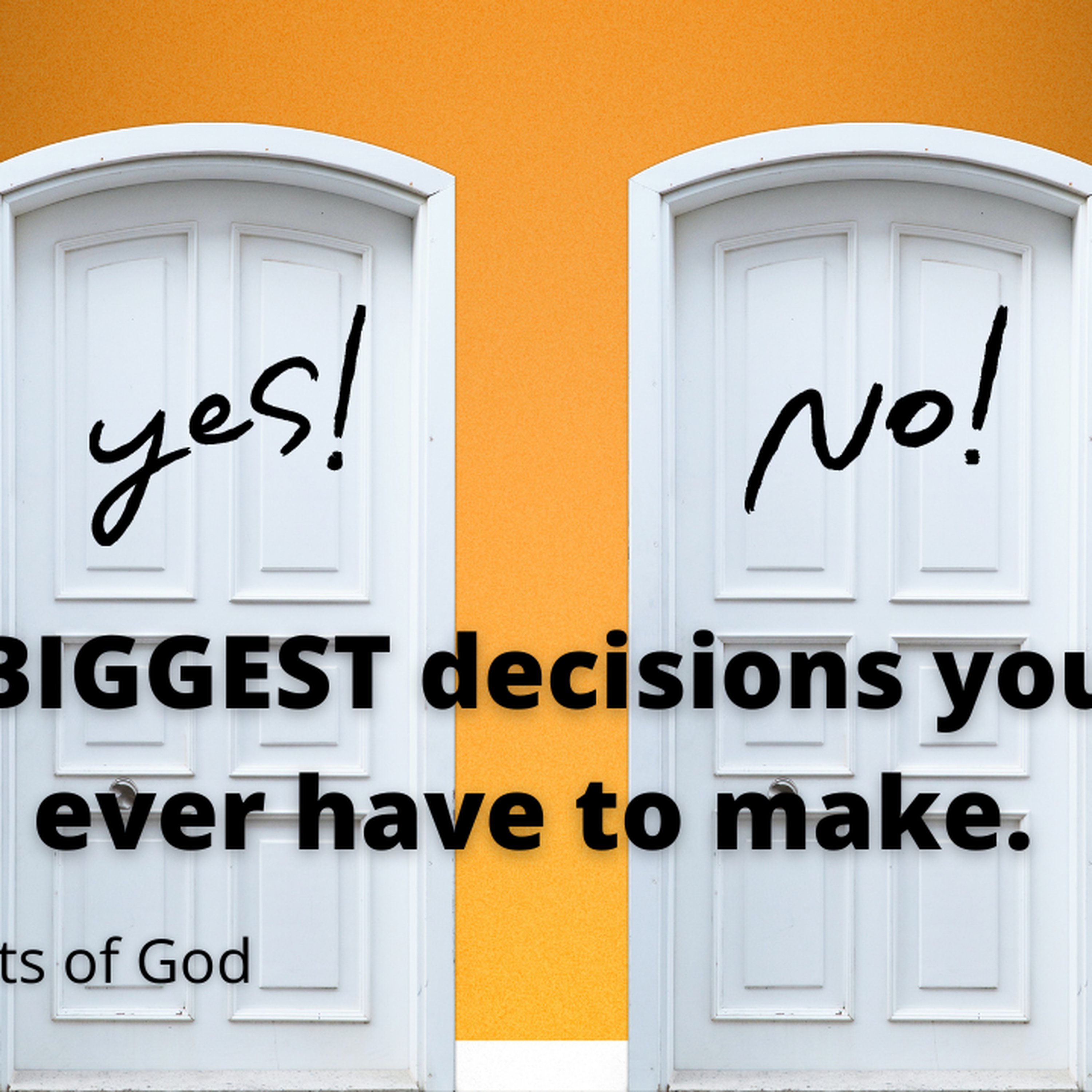 Case Closed: The biggest decisions you will ever have to make.