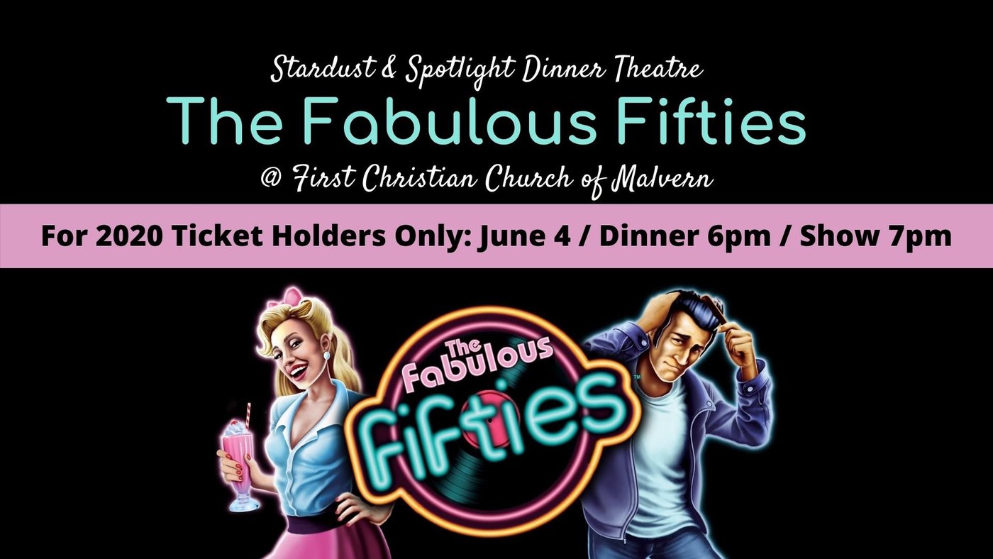 Image for our Fabulous Fifties Dinner & Show