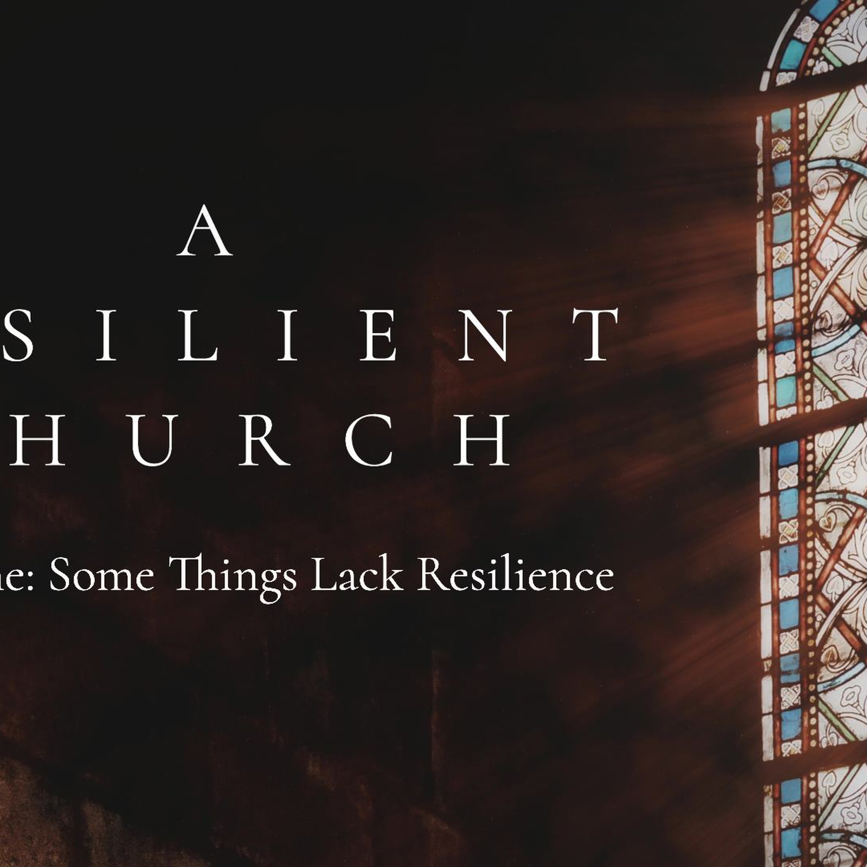 Week One: Some Things Lack Resilience episode artwork
