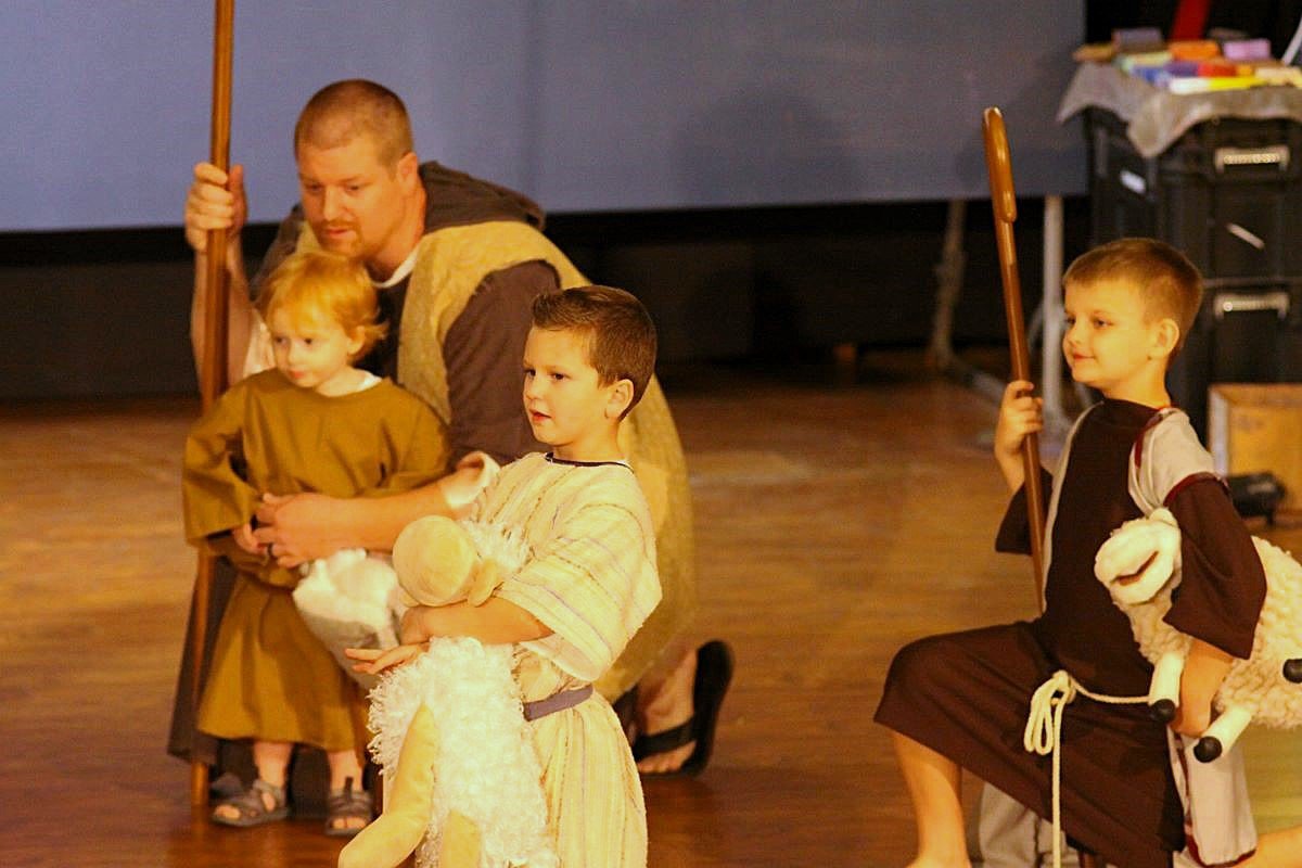 Live Nativity with our Bedrock Kids Ministry