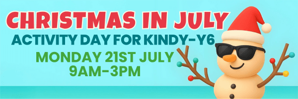 Christmas in July Kids Activity Day - click for more details