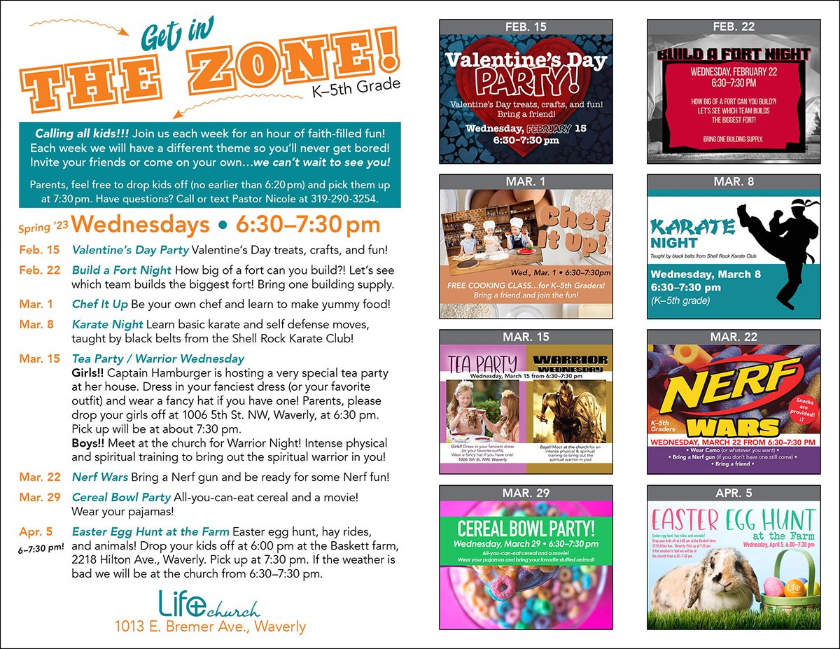 Zone Schedule